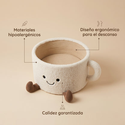 CozyCup™ Cama Confort para Gatos
