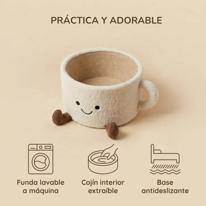 CozyCup™ Cama Confort para Gatos